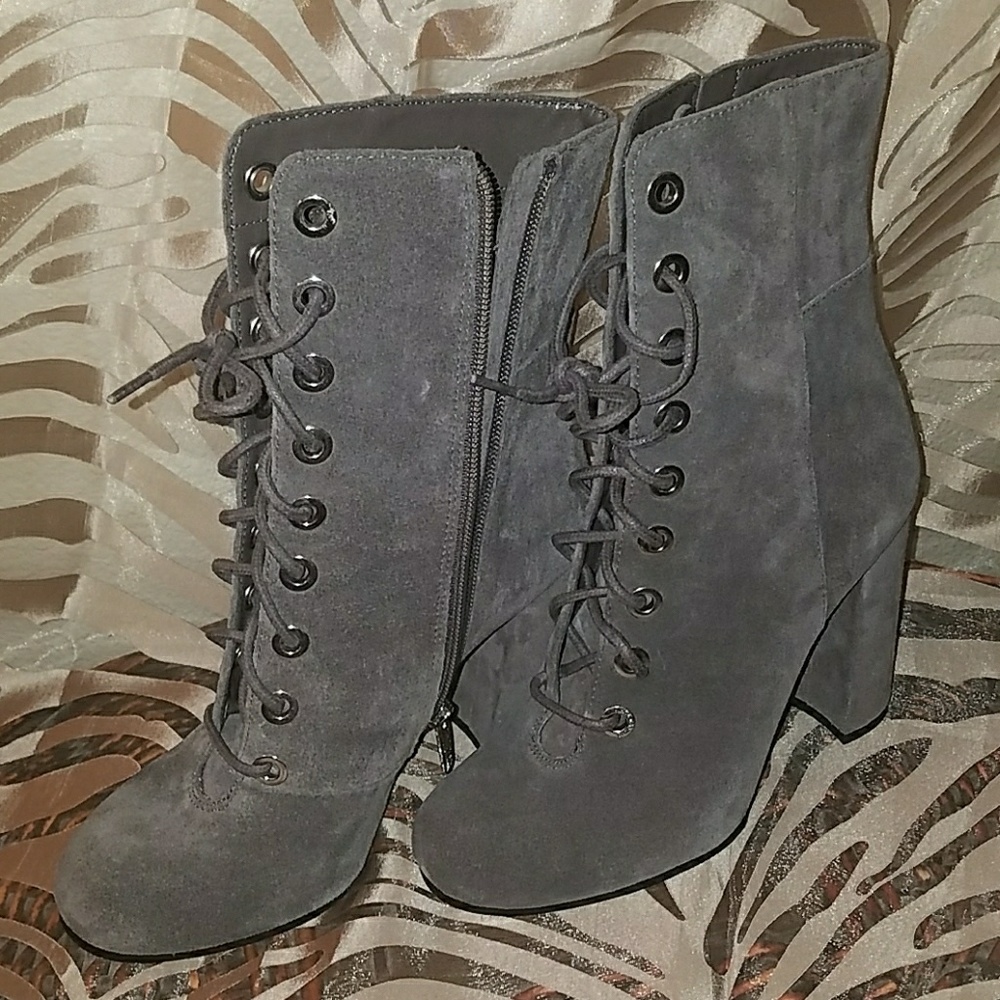 Grey Boots